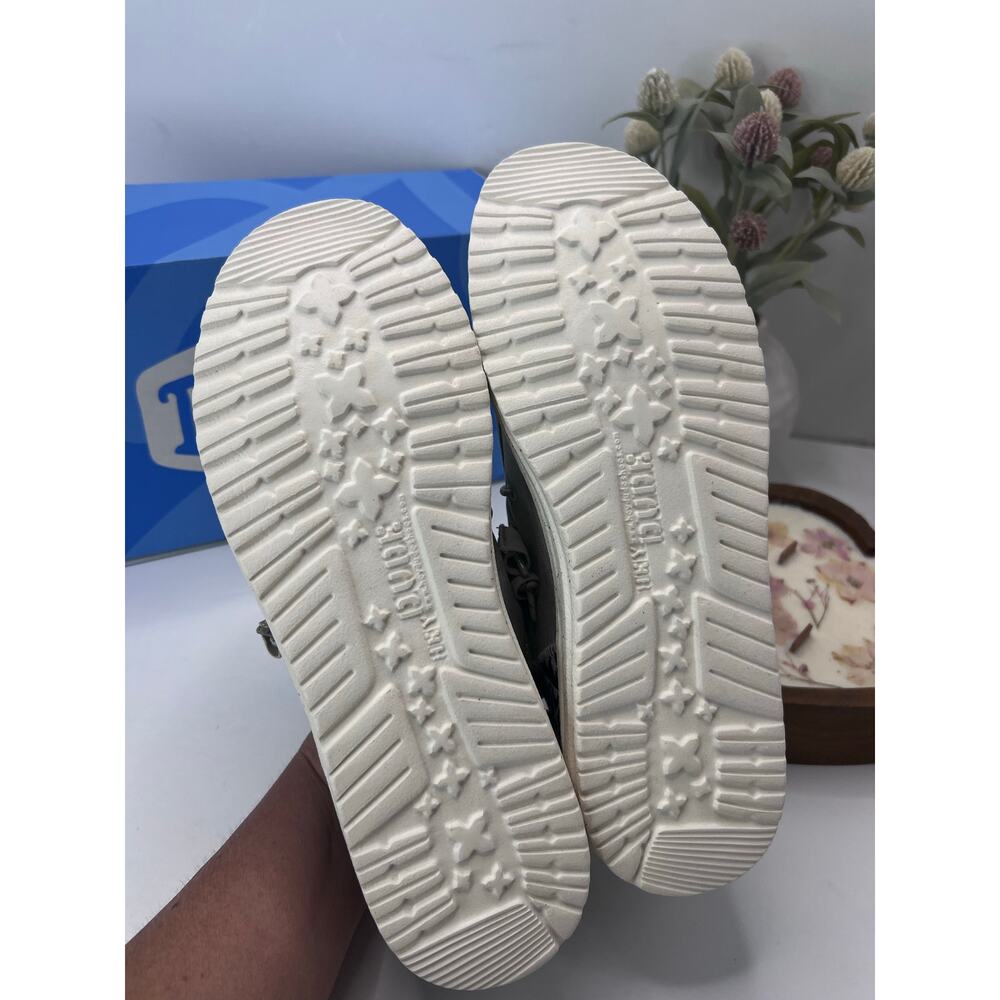 New Hey Dude Wally Funk Jacquard Slip-On Casual Loafers Gray Men's 9 NWB - Picture 8 of 10